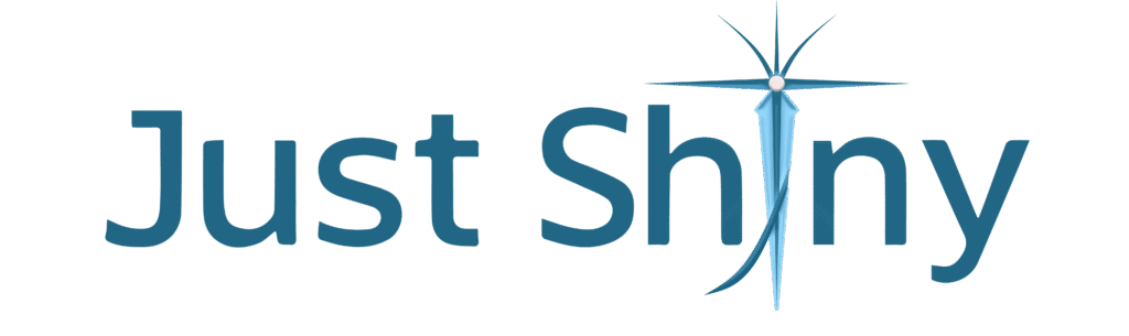 just shiny logo